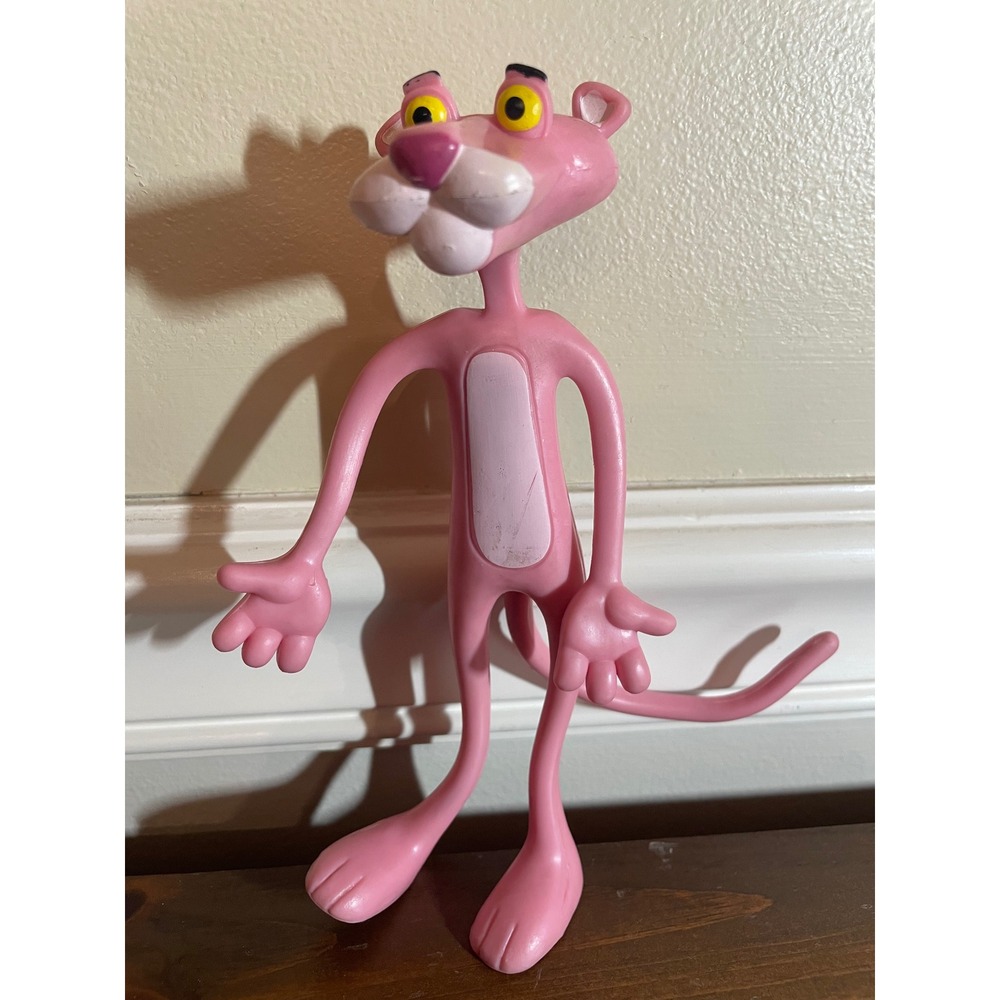 Pink Panther Bendable Action Figure 2006 NJ Croce MGM Collectible Toy Pink
